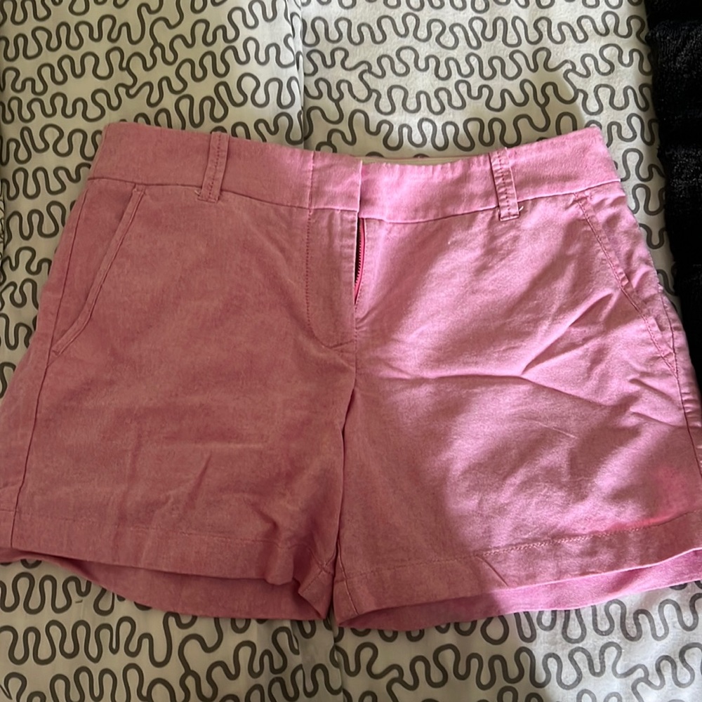 J crew pink shorts